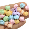 100pcs Ice Cream Cupcake 3D Flatback Resin Scrapbooking Hair Bow Center Crafts Embellishment Flatback Charms Cabachons