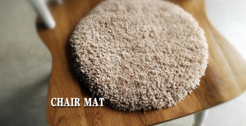 Light Brown Chair Mat