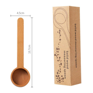 Wholesale Custom Logo Wooden Measuring Spoons Set for Kitchen and Coffee
