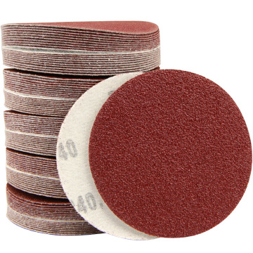 5 Inch 125mm Abrasive Disc Aluminum Oxide Hook and Loop Zirconia Sanding Disc for Metal and Wood Polish