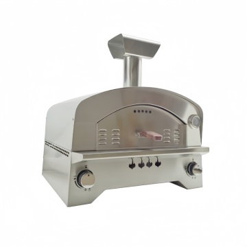 Stainless Steel Tabletop Gas Pizza Oven