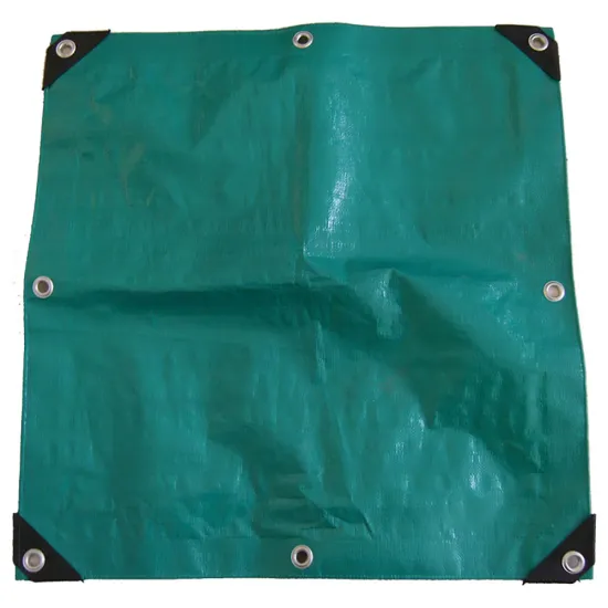 Custom Blue Orange Outdoor HDPE Truck Waterproof Tarpaulin Cover (60gsm-260gsm)