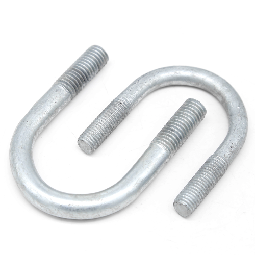 OEM U-болт F1554 Gr55 Ацынкаваны U-вобразны болт M6 M8 M10 Q235 U-болт з мяккай вугляродзістай сталі