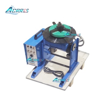 Stainless Steel Small Pipe TIG Welding Turntable 25mm Diameter