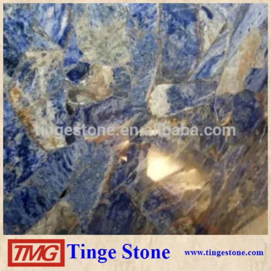 Blue Sodalite semiprecious stone slabs On Hot Sale