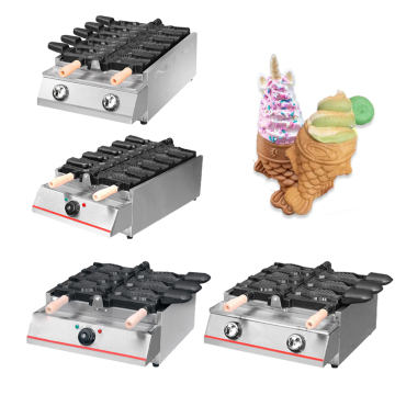 Commercial Snack Machine: Ice Cream & Waffle Maker - Taiyaki Machine