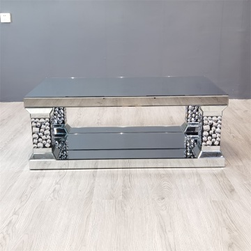 Modern Style High Gloss Glass MDF Coffee Table