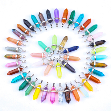 Custom Natural Stone Crystal Keychains & DIY Crystal Pendant Gifts