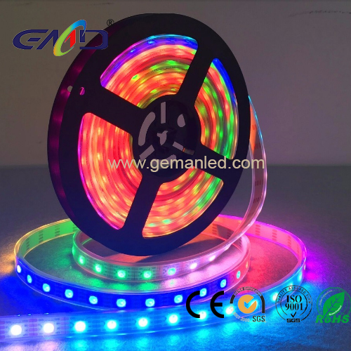 Membawa jalur SMD 5050 220 V 96 PCS / m 23.04 w RGB