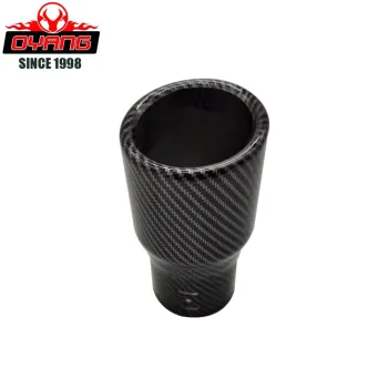 Custom Decorative Car Muffler Pipes and Exhaust Tips Made of Carbon Fiber