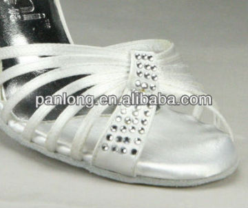Popular 7.5cm high heel girls' wedding party evening dance sandal 743