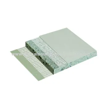 Eco-friendly fireproof MgO board, heat insulation, glass fiber reinforced, free of asbestos