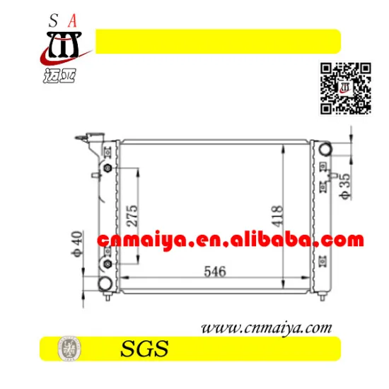 COMMODORE VP VR VS S1 V6 auto parts plastic top tank