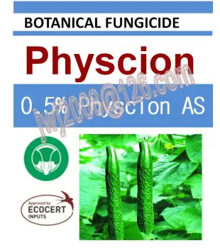 botanical fungicide 0.5% Physcion AS organic natural