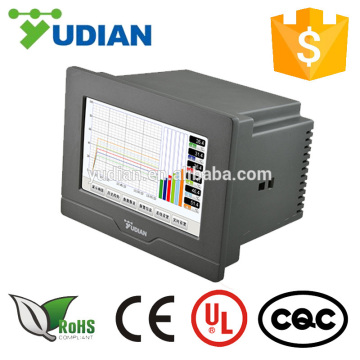 YUDIAN AI-3506M 6 channel touch screen digital thermometer data logger