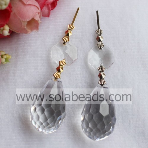 For Winter 18*32mm Beaded Lamp Garland Pendant