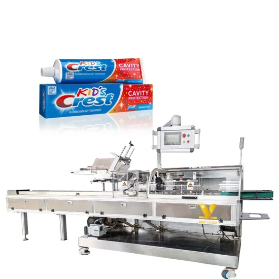 KV Automatic Toothpaste Packing Machine for Carton Box Packaging