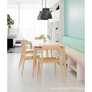 Solid Beech Wood Dining Table China Manufacturer