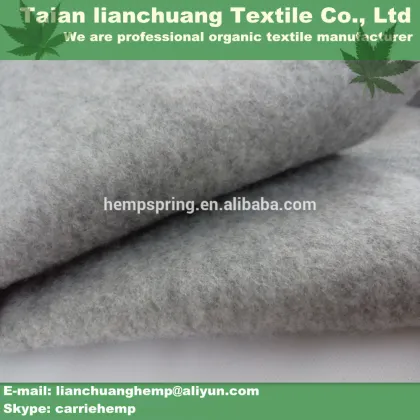 organic bamboo charcoal fleece