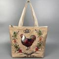 Burlap Hemp Jute Tote Bag