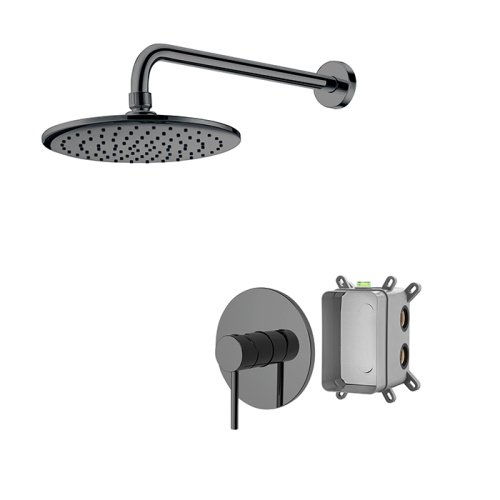 shower faucet system Brushed Nickel Shower Head Sets Factory