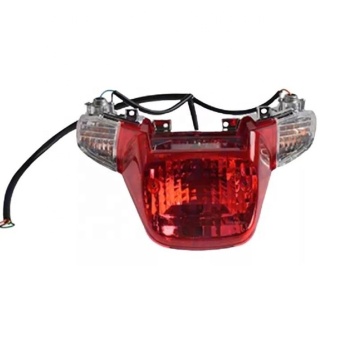 Groothandel F09030040 Motorfiets Halogeen achterste achterlamp Brake WAARSCHUWING LICHT VOOR WS150 175 XW150