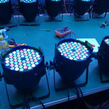54*3W RGBW LED Par Light for Stage, Night Club, Wedding Shows