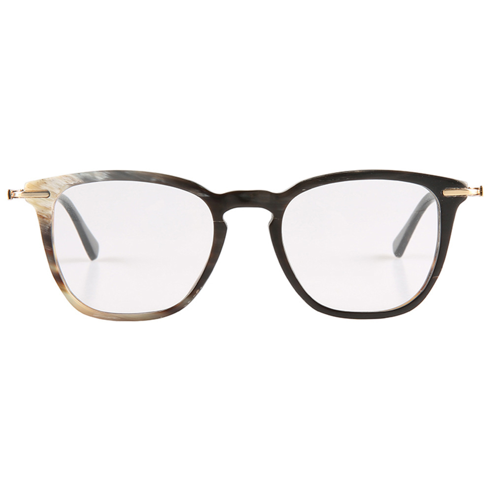 Butterfly Large Frame Buffalo Horn Eyeglasses Frame