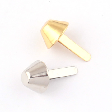 Silver/Gold Bags Shoes Leather DIY Hardware Accessories Buckle Studs Two Foot Rivet Bottom Nail for Clothing