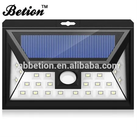 24 LED motion sensor security light bright cool solar motion sensor lied outdoor light led solar sensor light manufacturer