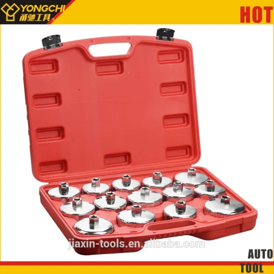 14pcs oil filter removal wrench tool set for car repair tool