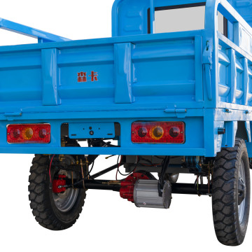 Custom Weatherproof Semi-Closed Cabin Electric Cargo Tricycle