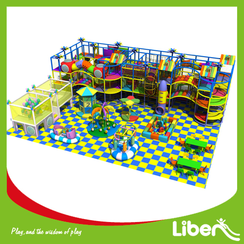 Open set up build indoor play