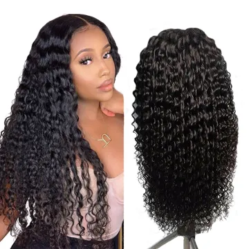Brazilian 30inch Human Hair wigs Deep Wave Lace Frontal Wig Cuticle Aligned Hair Pre Plucked With Babyhair For Black Women