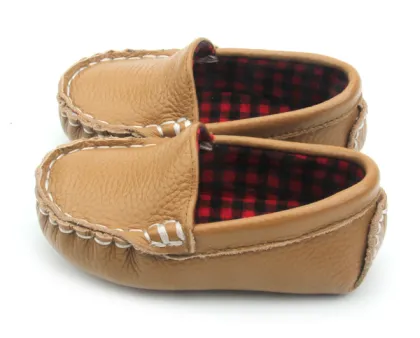 Genuine Leather Boat Baby Shoes Children Casual Shoes