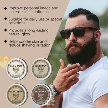 OEM Balsamo per barba profumata professionale e olio per la cura della barba maschile e lo styling