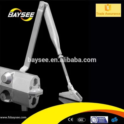 Commercial building door power adjustable aluminum door closer