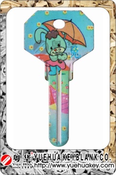 New Design Color Key Blank Customized Key Blank for Dimple Key Door Lock