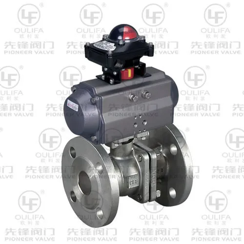2PC Pneumatic Flanged Ball Valve (PQ41F-150Lb)