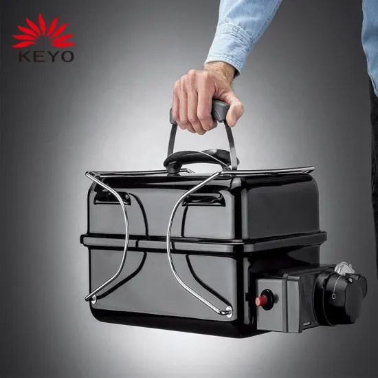Go Anywhere Outdoor Barbecue Gas Foldable Leg Tabletop Barbeque Mini Portable BBQ Gas Grill