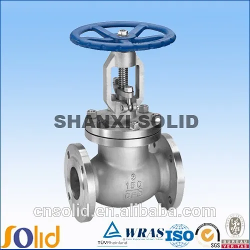 DIN stainless steel globe valve price gs-c25