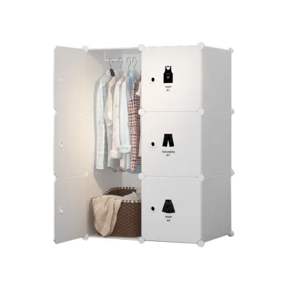 Hot Sale Bedroom Furniture: Portable Wardrobe Closet