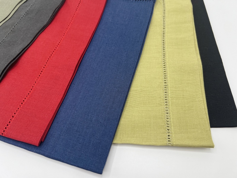 Linen Cotton Hemstitch Napkin