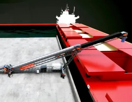 High-Quality Mobile Ship Loader for Efficient Port Operations