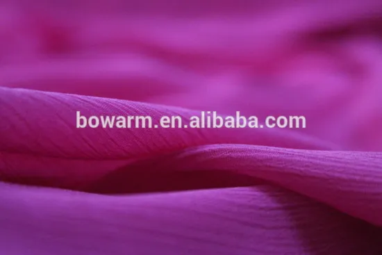 75D chiffon yoryu 100% polyester for ladies' garment