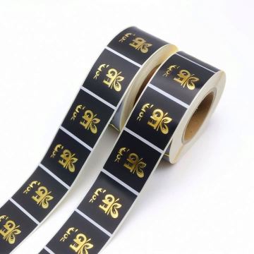 Pegatizas de logotipo 3D de diseño de diseño personalizado: etiqueta de logotipo personalizada para velas