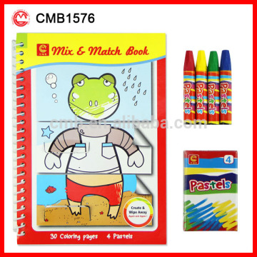 Cute animal funny children coloring book games