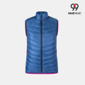 Chaleco aislante acolchado plegable para mujer
