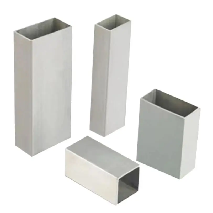 6000 Hollow Flat Profiles Aluminum Alloy Square Tube