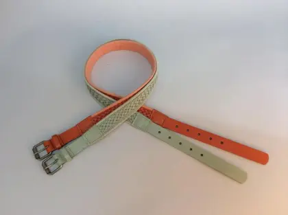 100% Italia Genuine Leather belt